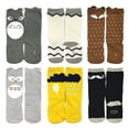thumbnail image 2 of Wrapables® My Best Buddy Socks for Baby (Set of 6), Woodland Buddies, 2 of 4