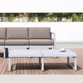 thumbnail image 5 of Compamia Mykonos Rectangle Lounge Table Silver, 5 of 5