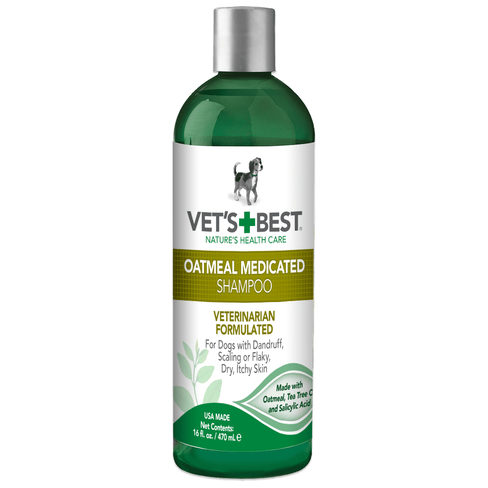 Vet's Best Oatmeal Medicated Dog Shampoo, 16 oz