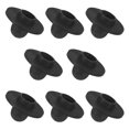 thumbnail image 1 of Uxcell 8-Pack Pie de Silla de Camping, Cubiertas de Pierna de Reemplazo Antideslizantes para Exteriores, Diámetro de Tubo de 0.55"/ 14mm, Negro, 1 of 1