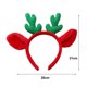 thumbnail image 3 of Plush Hairband Festive Christmas Hat Antler Headband Flexible Xmas Headgear for Kids Adults Holiday Decor, 3 of 5