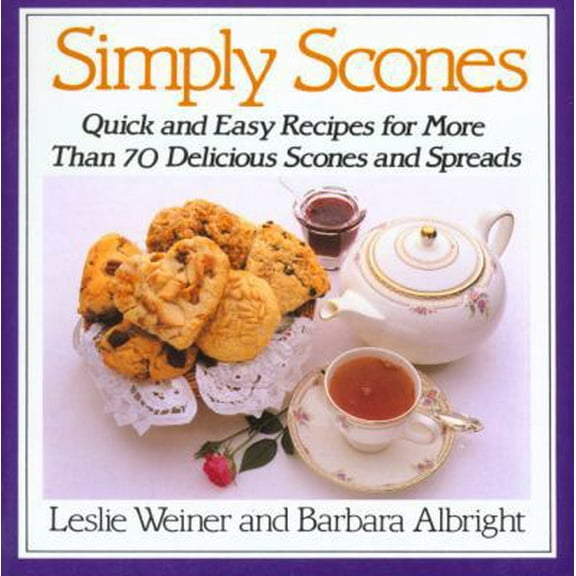 Pre-Owned Simply Scones (Paperback) by Leslie Weiner