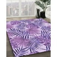 thumbnail image 2 of Ahgly Company Indoor Rectangle Patterned Purple Violet Purple Area Rugs, 4' x 6', 2 of 6