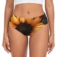 thumbnail image 1 of Fotbe Sunflower Floral Butterfly Calzones Estampados para Mujer – Ropa Interior de Algodón, Cómoda, Suave y Elástica-Medium, 1 of 6