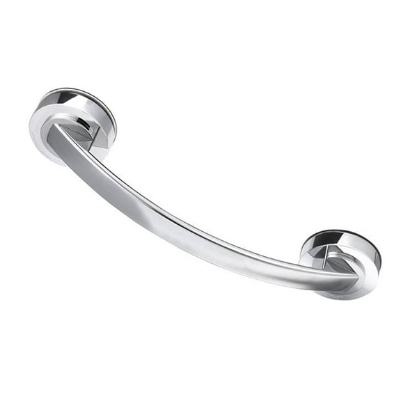1PC Wall Suction Cup Grab Bar Self-Adhesive Hook Balance Assist Bar Bath Shower Pull Securely Attached Grab Bar Support