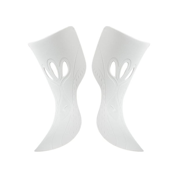 Almohadilla para botas de esquí Pieza de soporte para botas de esquí Equipo de esquí Refuerzo para botas de esquí Regalos Blanco