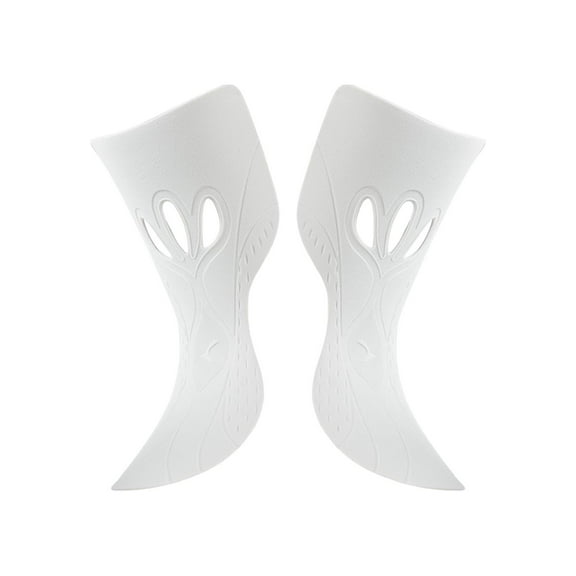 XLWLLNJ Pad for Ski Boots Professional External Support Ski Shoe Reinforcement Ski Boots White