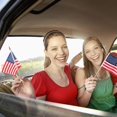 thumbnail image 2 of Small American Flags-12 Pack, 4x6 Inch Small American Flags On Stick, Handheld American Flag/us Flag, 2 of 5
