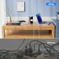thumbnail image 7 of 12 Outlets Power Strip Tower with Night Light, Surge Protector with 5 USB(4U+2C) Ports 10 FT Extension Cord, 7 of 7