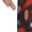White, variant on Butterflies Optical Illusion Print Men's Home Trousers, Elastic Drawstring Home Pajamas Clothing Suitable for Adult Men-Small