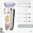 thumbnail image 2 of Christian Gifts for Women, Christian Bible Verse Affirmations Tumbler 20 oz, Stainless Steel Vacuum Insulated Coffee Mug with Lid and Straw Double Wall Travel Cup for Hot and Cold Drinks, 2 of 6