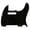 Black, variant on Musician's Gear 2 Single-Coil Tele Pickguard Black