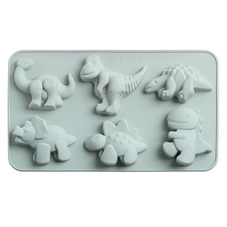

easter 3d dinosaurs shape silicone cake chocolate mold diy handmade baking mold