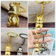 thumbnail image 2 of 3pcs Zodiac Ox Llaveros Lovely Cartoon Ox Llavero Bolsa creativa Colgantes, 2 of 5