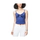 thumbnail image 1 of Aeropostale Solid Cami Tank Top para Mujer, Púrpura, X-Large, 1 of 2