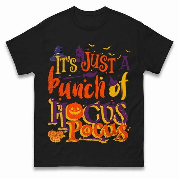 Its Just A Bunch Of Hocus Pocus Halloween T Shirts