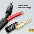 thumbnail image 2 of GearIT 16/2 Speaker Wire (500 Feet) 16AWG Gauge - Outdoor Direct Burial in Ground / in Wall / CL3 CL2 Rated / 2 Conductors - OFC Oxygen-Free Copper, Black 500ft, 2 of 8