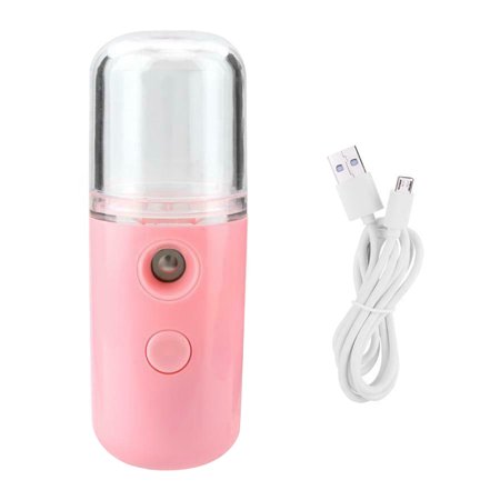 

Portable USB Rechargeable Face Mist Sprayer Humidifier Diffuser 30ml Water Tank