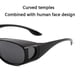 thumbnail image 5 of Day / Driving Glasses Wraparound Sunglasses Compatible With Men, Women - Anti Glare Ized Wraparounds, 5 of 5