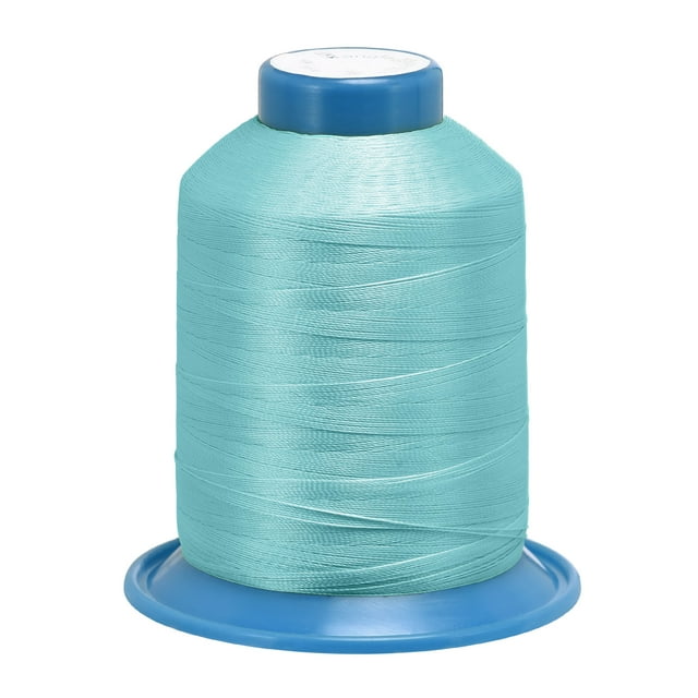 Unique Bargains Fil de Polyester Turquoise Pâle, 1968 Verges
