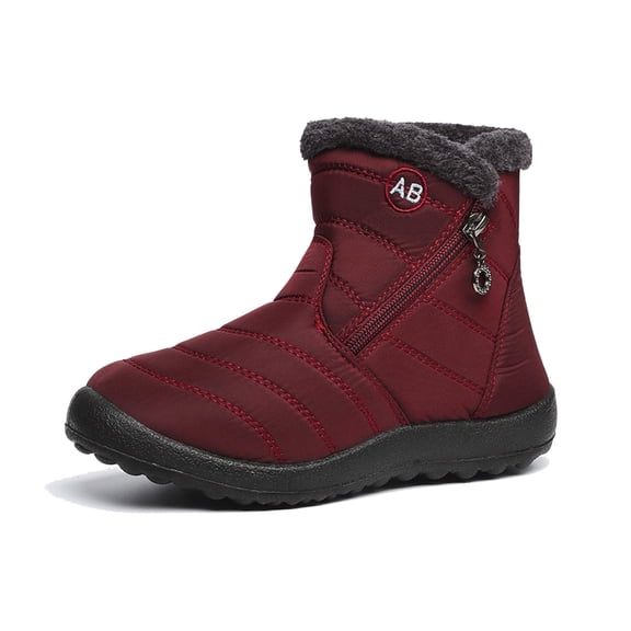 Xmyrz Snow Boots For Men Waterproof Couple Outdoor Warmth Anti Slip Lightweight Cosie Wide Calf Boots Winter Boots Mens Shoes