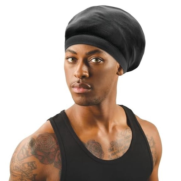 Titan Classic Dreadlock Stocking Cap, Black