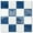 Blue, variant on DEWOO Thick Peel and Stick Backsplash Tiles Kitchen Bathroom Square Self Adhesive Wall Tile Checkerboard Checkered Stickers,Orange (10-Sheet, 9"×9")