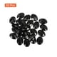 thumbnail image 3 of 50Pcs Gemas Acrílicas Ovaladas 13x18 mm Piedras de Rhinestone Artificiales para Manualidades DIY Bead Fiesta de Boda Negro, 3 of 6