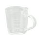 thumbnail image 2 of Vaso medidor de vidrio ANGGREK doble boquilla respetuoso con el medio ambiente, 2 of 8