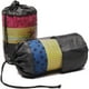 thumbnail image 4 of Toalla de yoga antideslizante para pilates, material de microfibra, puntos de agarre en forma de trébol, perfecta para yoga caliente, portátil con bolsa de transporte, tela de poliéster, 4 of 5