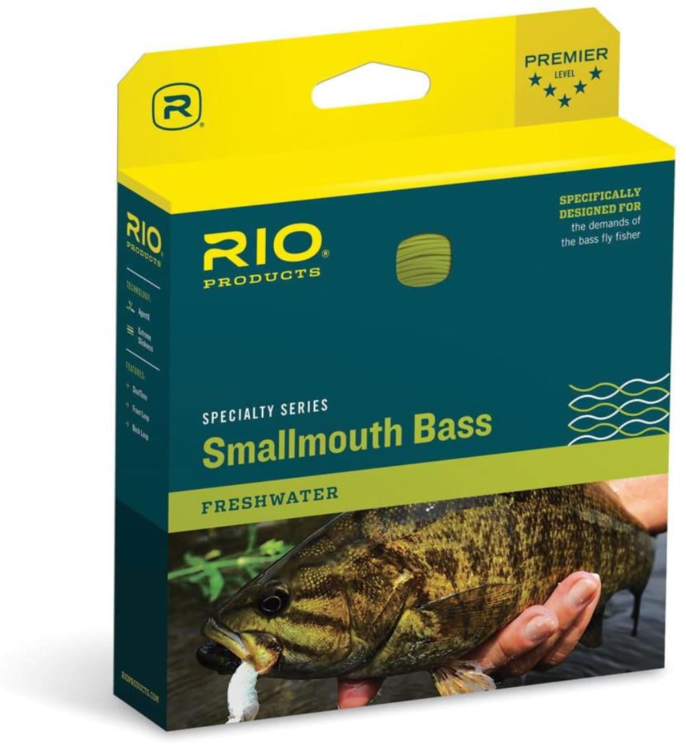 RIO SMALLMOUTH BASS WF-8-F #8 WEIGHT FORWARD FLOATING FLY LINE BRONZE BEIGE 