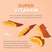 Forest Leaf Liposomal Vitamin C with MCT Oil & Sunflower Lecithin Immunity Booster Vitamins, 120 Vegetable Capsules