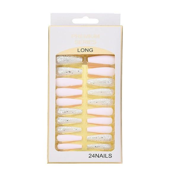 Deals of The Week Grocery! Sanding and Light Therapycan Be Used To Wear Nail Enhancement Pieces 24 Pieces of Removable Patch Can Be Used To Make Long Ballet False Nails Thanksgiving Clearance Deals
