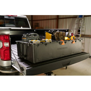 Spec-D Tuning 49x15x15 Truck Pickup Bed Utility Chest Aluminum Black Tool  Box Trailer Storage W/ Lock Key 