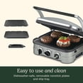 thumbnail image 3 of Prensa y Sandwichera Cuisinart Acero Inoxidable 5 en 1, 3 of 6