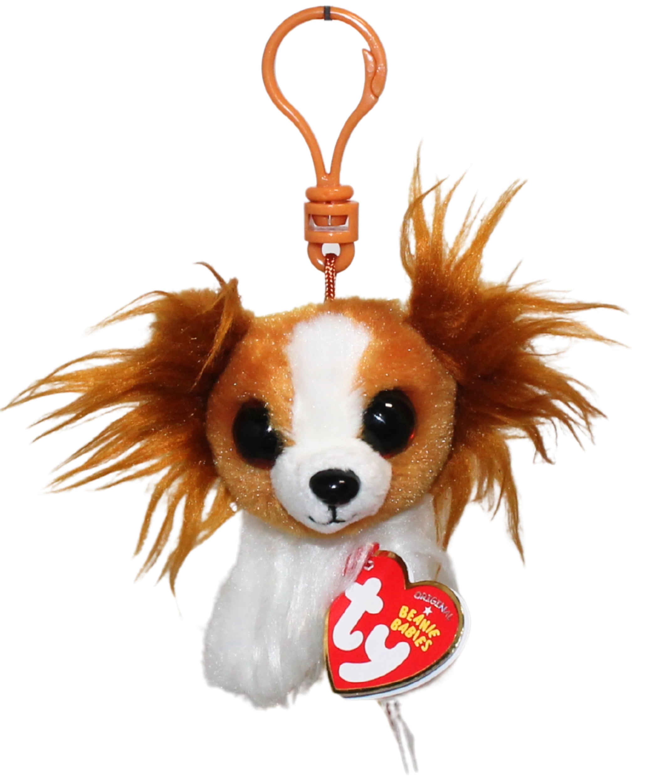 TY Beanie Boos Clip - Stilts the Giraffe Plush Keychain