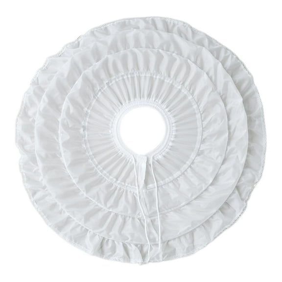 menolana Girl 3 Hoops Petticoat Decoration Children Crinoline Skirt for Dressing up Party