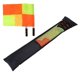 thumbnail image 4 of Football Referee Flag, 2 Pieces Referee Linesman Flags with Storage Bag, Exquisite Craftsmanship for Sports Competition Football Hockey Training, 4 of 5