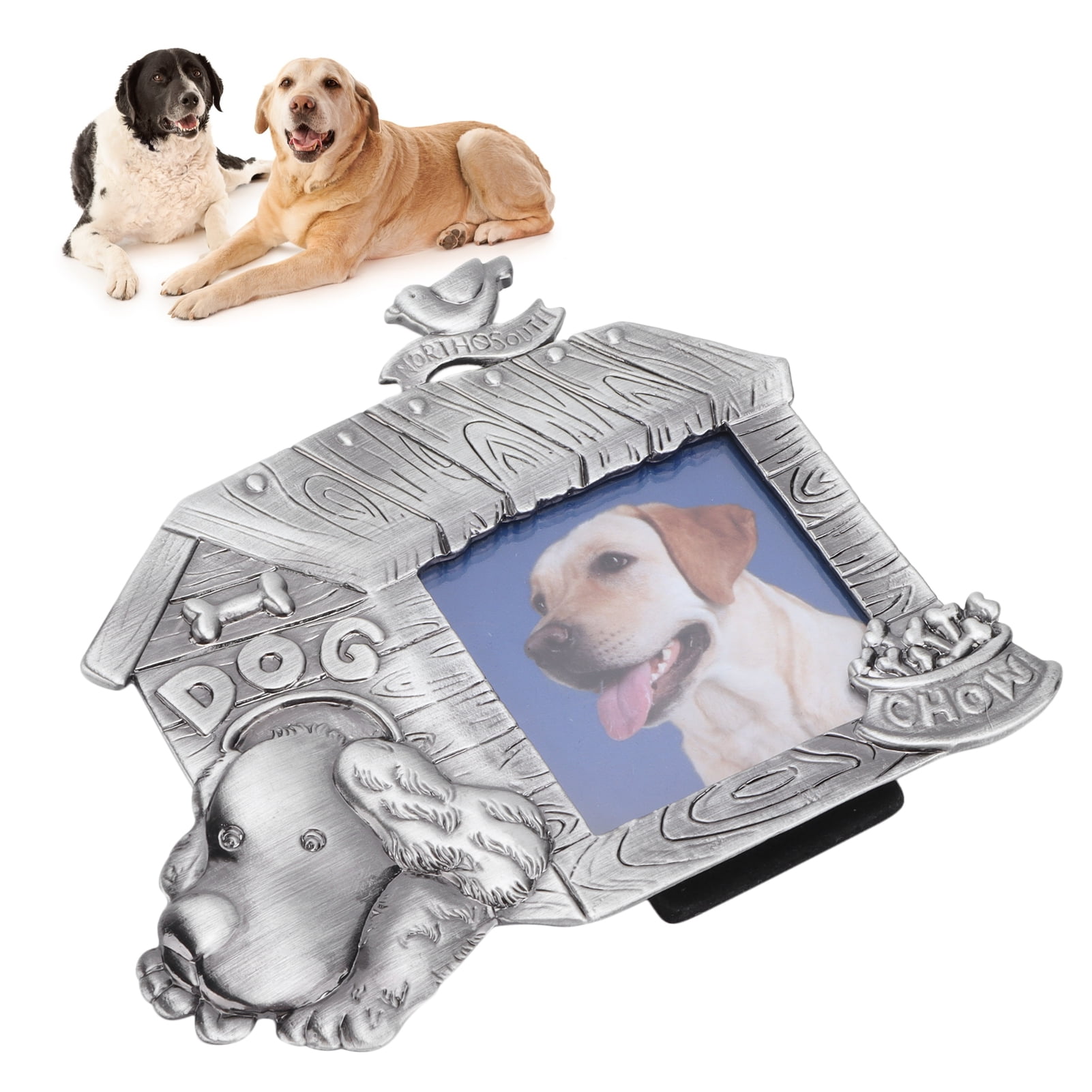 Zerone Pet Photo Frame Cute Designed Dog Cat Photo Display Frame For 2