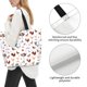 thumbnail image 3 of Balery Farm Birds Goose Bolsa Tote Estilo Estético con Cremalleras, Bolsa de Hombro, Bolsa de Compras Grande y Plegable, 3 of 8