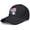 Black, variant on United States 250th Anniversary Hat Featuring Patriotic Heat Press Artwork and Durable Denim Construction