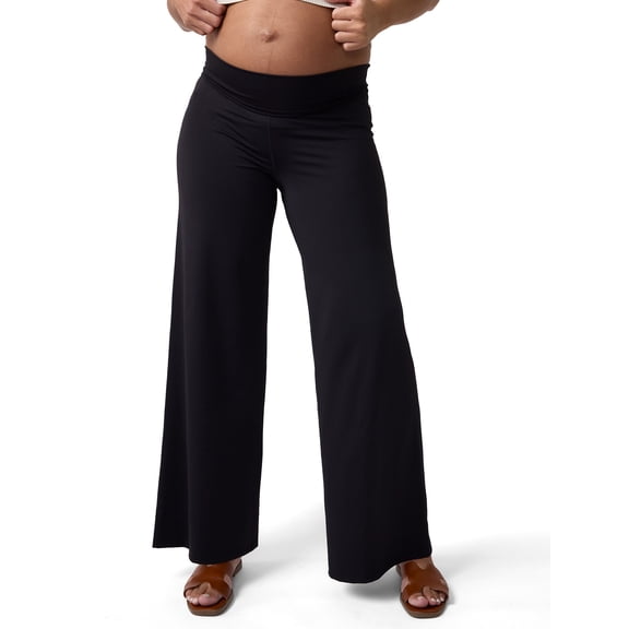 Ingrid & Isabel For Every Belly Women's Maternity Favorite Wide Leg Pant, Sizes S-XXL