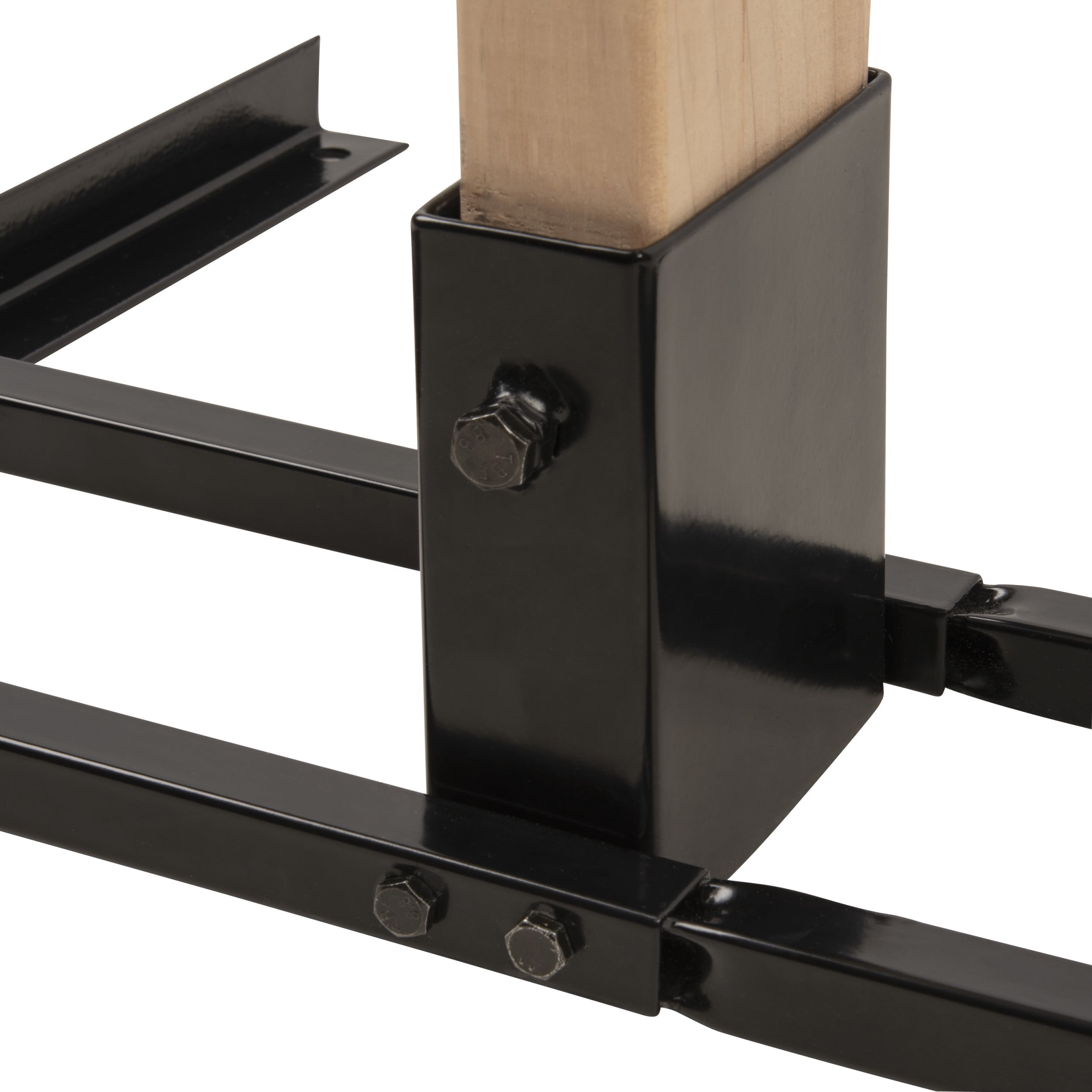 Ez Aim Steel Target Stand Base, For 2 X 4 Lumber, Black
