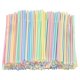 thumbnail image 1 of 100-600 Uds. Pajitas de plástico negro para beber Rietjes desechables de 21cm de largo, pajita de cóctel Flexible para accesorios de bebidas de cocina Tan Jianjun unisex, 1 of 2