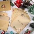 thumbnail image 3 of Holiday Ornaments - Christmas Stationery Paper and Envelopes Set - Greeting Card Invitation Card, 3 of 5