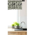 thumbnail image 3 of Ambesonne Travel Valance Pack of 2, Vintage Adventure Art, 54"X12", Dusk and Charcoal Grey, 3 of 3