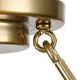 thumbnail image 2 of Progress Lighting Lusail 6-Light Chandelier Softgold Steel 6x60W Incandescent Luxe Industrial Collection, 2 of 13