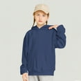 thumbnail image 5 of Kiijoy Toddler Girls Fleece Hoodie Winter Warm Pullover Hooded Sweatshirt, Sizes 4-5, 5 of 8
