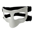 thumbnail image 3 of Máscara de baloncesto, protección para la nariz, equipo de mitad de la cara, accesorios, suministros, máscara de protección facial para deportes de Softbol para Sin almohadillas, 3 of 8
