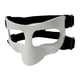 thumbnail image 3 of Máscara de baloncesto con correa ajustable, cubierta facial protectora deportiva de fútbol blanca Sin almohadillas, 3 of 8